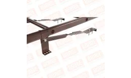 Лестница кровельная BORGE 2,7м, комплект, для черепичной кровли, коричневый шоколад (RAL 8017) купить в краснодаре