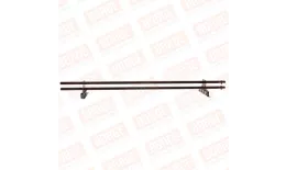 Снегозадержатель трубчатый BORGE 1,5м, для фальцевой кровли, коричневый шоколад (RAL 8017) купить в краснодаре