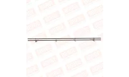 Снегозадержатель трубчатый BORGE 3м, для гибкой черепицы, коричневый шоколад (RAL 8017) купить в краснодаре