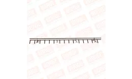 Снегозадержатель трубчатый BORGE 3м, для профнастила Н-114, коричневый шоколад (RAL 8017) купить в краснодаре