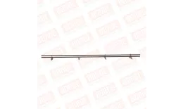 Снегозадержатель трубчатый BORGE 3м, для фальцевой кровли, коричневый шоколад (RAL 8017) купить в краснодаре