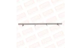 Снегозадержатель трубчатый BORGE 3м, для кровли из металлочерепицы, профнастила, материалов на основе битума, коричневый шоколад (RAL 8017) купить в краснодаре