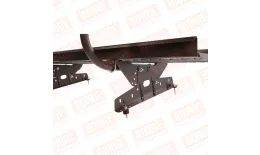 Мостик переходной с ограждением BORGE Н-120см, 1,5м, коричневый шоколад (RAL 8017) купить в краснодаре