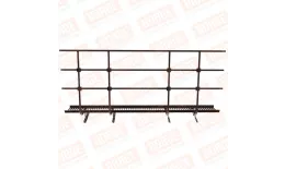 Мостик переходной с ограждением BORGE Н-120см, 3м, для фальцевой кровли, коричневый шоколад (RAL 8017) купить в краснодаре