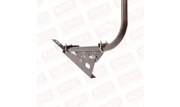 Ограждение кровельное BORGE H-120см, 3м, для композитной черепицы, коричневый шоколад (RAL 8017) купить в краснодаре