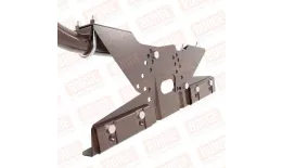 Ограждение кровельное BORGE H-120см, 3м, для фальцевой кровли, коричневый шоколад (RAL 8017) купить в краснодаре