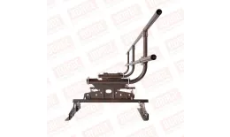 Ограждение кровельное BORGE H-60см, 3м, для параллельного фальца, коричневый шоколад (RAL 8017) купить в краснодаре