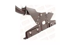 Ограждение кровельное BORGE H-60см, 3м, для фальцевой кровли, коричневый шоколад (RAL 8017) купить в краснодаре