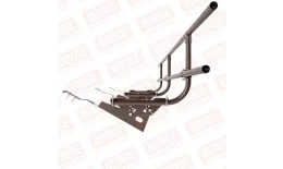 Ограждение кровельное BORGE H-60см, 3м, для черепичной кровли, коричневый шоколад (RAL 8017) купить в краснодаре