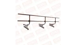 Ограждение кровельное BORGE H-60см, 3м, коричневый шоколад (RAL 8017) купить в краснодаре