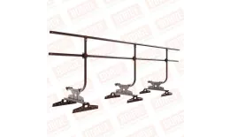 Ограждение кровельное BORGE H-90см, 3м, для параллельного фальца, коричневый шоколад (RAL 8017) купить в краснодаре