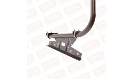 Ограждение кровельное BORGE H-90см, 3м, для фальцевой кровли, коричневый шоколад (RAL 8017) купить в краснодаре