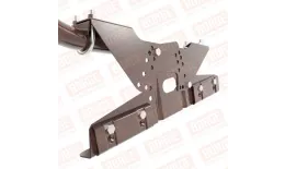 Ограждение кровельное BORGE H-90см, 3м, для фальцевой кровли, коричневый шоколад (RAL 8017) купить в краснодаре