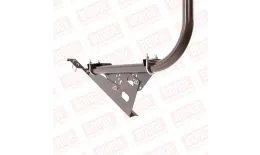 Ограждение кровельное BORGE H-90см, 3м, для черепичной кровли, коричневый шоколад (RAL 8017) купить в краснодаре