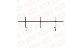 Ограждение кровельное BORGE H-90см, 3м, коричневый шоколад (RAL 8017) купить в краснодаре