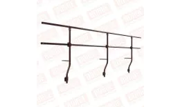 Ограждение парапетное BORGE H-60см, 3м, коричневый шоколад (RAL 8017) купить в краснодаре