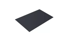 Плоский лист 0,45 Drap с пленкой RAL 7024 мокрый асфальт купить в краснодаре