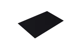 Плоский лист 0,45 Drap с пленкой RAL 9005 черный купить в краснодаре