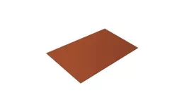 Плоский лист 0,45 PE RAL 8004 терракота купить в краснодаре