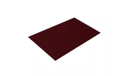 Плоский лист 0,45 PE с пленкой RAL 3005 красное вино купить в краснодаре