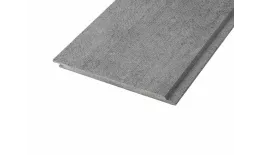 Фиброцементный сайдинг FCS click 10мм шип-паз ГЛАДКИЙ серый в массе купить в краснодаре