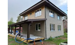 FCS Фиброцементный сайдинг Wood 190х3000х8мм 0.57м2 F03 купить в краснодаре