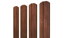 Штакетник Twin фигурный 0,45 Print Premium Rowan Wood Intense FTC купить в краснодаре
