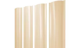 Штакетник Круглый с прямым резом 0,45 Drap TX RAL 1015 светлая слоновая кость купить в краснодаре