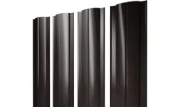 Штакетник Круглый с прямым резом 0,45 Print Elite Coffee Wood TwinColor купить в краснодаре