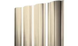 Штакетник Круглый с прямым резом 0,45 Print Elite Milky Wood TwinColor купить в краснодаре