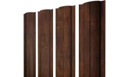 Штакетник Круглый с прямым резом 0,45 Print-Double Premium Cherry Wood Dark F купить в краснодаре