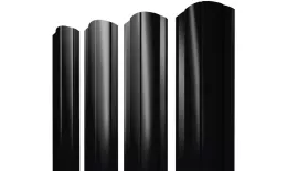 Штакетник Круглый фигурный 0,45 Drap TR RAL RAL 9005 черный купить в краснодаре