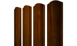 Штакетник Круглый фигурный 0,45 Print-Double Premium Golden Wood Intense F купить в краснодаре