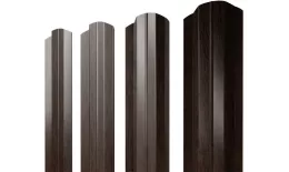 Штакетник М-образный B фигурный 0,45 Print Premium Antique Wood TwinColor купить в краснодаре