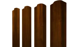 Штакетник М-образный B фигурный 0,45 Print Premium Golden Wood Intense FTC купить в краснодаре