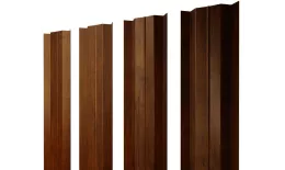 Штакетник М-образный В с прямым резом 0,45 Print Premium Golden Wood Intense FTC купить в краснодаре