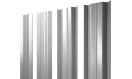 Штакетник М-образный В с прямым резом 0,5 Satin RAL 9003 сигнальный белый купить в краснодаре