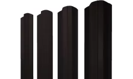 Штакетник М-образный В фигурный 0,5 Satin Matt TX RAL 9005 черный купить в краснодаре