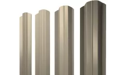 Штакетник М-образный В фигурный 0,5 Satin RAL 1015 светлая слоновая кость купить в краснодаре