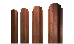 Штакетник П-образный А фигурный 0,45 Print Premium Rowan Wood Intense FTC купить в краснодаре