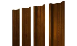 Штакетник П-образный В с прямым резом 0,45 Print-Double Premium Golden Wood Intense F купить в краснодаре