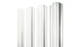 Штакетник Прямоугольный фигурный 0,4 PE RAL 9003 сигнальный белый купить в краснодаре