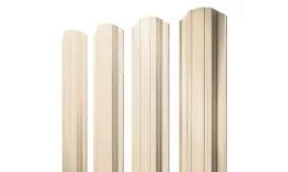 Штакетник Прямоугольный фигурный 0,45 Drap TX RAL 1015 светлая слоновая кость купить в краснодаре