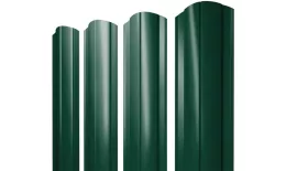 Штакетник Круглый фигурный 0,45 Drap TR RAL RAL 6005 зеленый мох купить в краснодаре