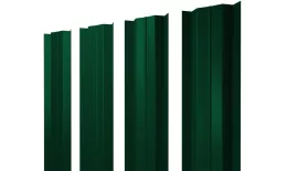 Штакетник М-образный В с прямым резом 0,45 Drap RAL 6005 зеленый мох купить в краснодаре