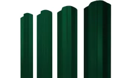 Штакетник М-образный В фигурный 0,45 Drap RAL 6005 зеленый мох купить в краснодаре