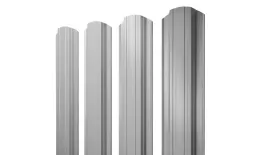 Штакетник Прямоугольный фигурный 0,45 Drap RAL 7004 сигнальный серый купить в краснодаре