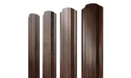 Штакетник Прямоугольный фигурный 0,45 Print Elite Cherry Wood TwinColor купить в краснодаре