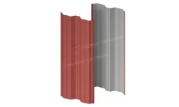 Штакетник металлический МЕТАЛЛ ПРОФИЛЬ М-111-Т (ПЭ-01-3009-0.45) купить в краснодаре