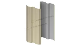 Штакетник металлический МЕТАЛЛ ПРОФИЛЬ М-111-Т (ПЭ-01-1015-0.45) купить в краснодаре